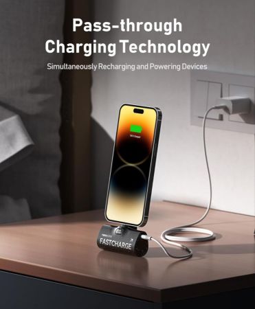 شاحن محمول صغير، بنك طاقة صغير USB C، 5000 مللي أمبير/ساعة، 20 وات PD&QC 3.0 شحن سريع، حزمة بطارية محمولة، بطارية خارجية متوافقة مع Samsung Galaxy، Oculus Quest، هواتف Android وما إلى ذلك