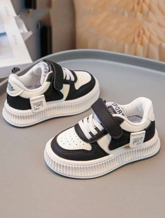 Kids' Casual Sneakers, Sports Shoes With Soft Non-Slip Sole, Breathable Insole And Small Holes, Suitable For Spring And Autumn