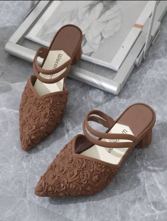 Fashionable Women Slip-On Shoes, Korean Style Casual Plastic Anti-Slip Sandals