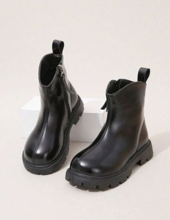 Kids Thick Sole Comfy Anti-Skid Flat  Boots