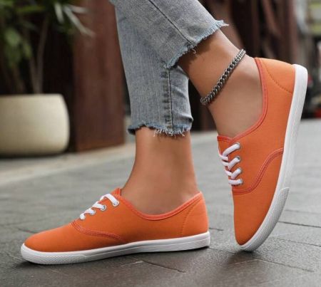 أحذية نسائية كاجوال - تصميم بسيط أحذية شقة - أحذية رياضية للمشي الخارجي - أحذية متنوعة لجميع المواسم - أحذية يونيسكس بمقاسات زائدة، خيارات متعددة الألوان