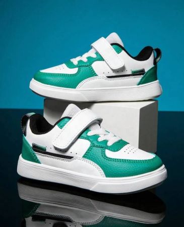 أحذية سبورة جلدية PU للأولاد