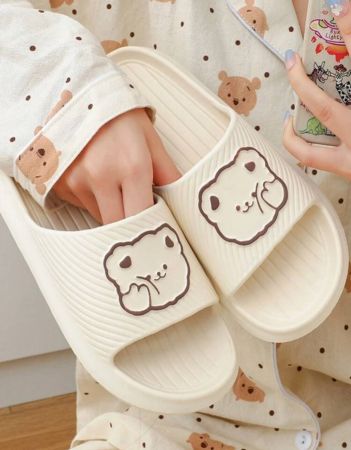 نعال نسائية كرتونية جميلة ، مقاس كبير يناسب الجنسين ، ناعمة وخفيفة الوزن ، سريعة الجفاف ، مضادة للبكتيريا ومزيلة للروائح ، مانعة للانزلاق ، مفتوحة الأصابع ، إيفا مسطح نعال منزلية بيضاء ، أنماط جديدة عصرية للنساء والأزواج ل- الاستخدام الداخلي والخارجي ، مثالية للمنزل والفندق والشاطئ والمساج والصحة ، هادئة ، نعال بلاستيكية ، نعال ، صنادل