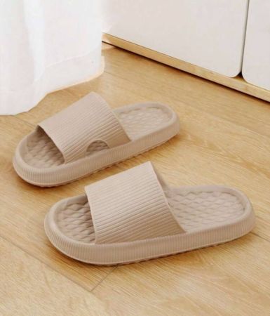 نعال صيفية خارجية مضحكة من مادة EVA للنساء، خاصة غرف المنزل والحمام مضادة للانزلاق هادئة وجميلة بتصميم كرتوني مصنوعة من EVA