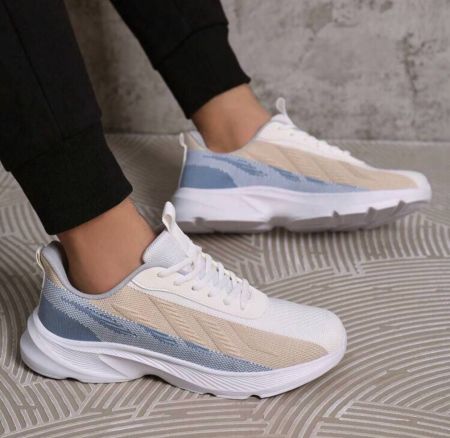 أحذية رياضية كاجوال خفيفة الوزن للرجال، أحذية جري شبكية على الطراز الكوري أنيقة وجيدة التهوية