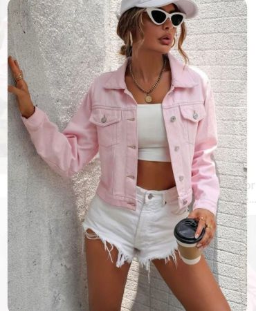 جاكيت جينز بالابالا، معطف ربيعي أنيق