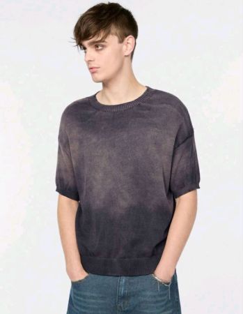 قميص مانفينيتي إي إم آر جي رجالي أساسي بأكمام قصيرة بلون سادة للارتداء اليومي