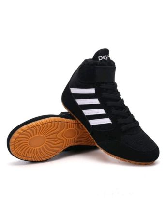 أحذية ملاكمة للرجال، أحذية مصارعة احترافية، أحذية لياقة بدنية لتدريب الفنون القتالية، أحذية رياضية متوسطة الارتفاع