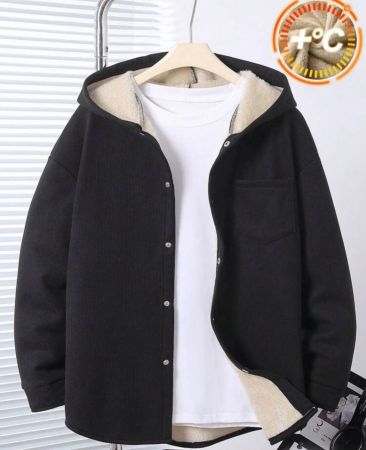 جاكيت فليس متوسطة الطول كاجوال للمراهقين