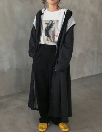 FRIFUL فستان كنزة بسحاب للنساء ذو أكمام طويلة للربيع والخريف مع لون مخالف