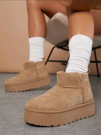 حذاء نسائي من SHUZIA متعدد الاستخدامات من جلد الغزال الصناعي سهل الارتداء بنعل خارجي للكاحل مناسب للصيف الدافئ وأحذية الربيع وعطلة الربيع وعيد الفصح وهدية عيد الأم