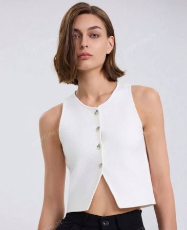 سترة قصيرة مربوكة للنساء، أحادية الصدر، لون سادة، للربيع والخريف