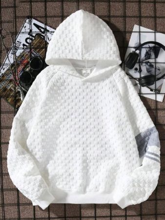 هودي بأكمام راجلان ولوحة متباينة للبنات المراهقين