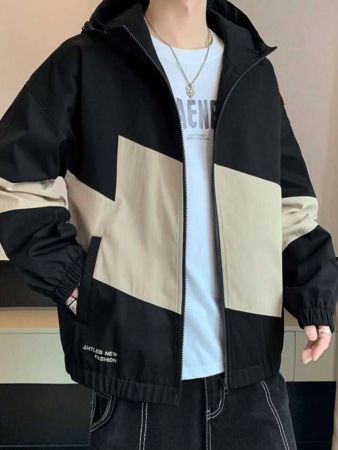 معطف رياضي كاجوال عصري لرجال بتصميم صديق المقربين