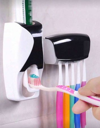 سيت رف تخزين فرشاة الاسنان ومعجون الاسنان بدون ثقب، مجموعة معجون الأسنان الضاغط الإبداعي، أداة تخزين معجون الأسنان متعددة الوظائف للمنزل، موزع فرشاة الأسنان التلقائي، معجون الأسنان الضاغط المثبت على الحائط، رف فرشاة الأسنان، مناسب لاستخدام حمام عائلة الأطفال، ديكور حمام المنزل، ديكور الخريف، عودة إلى المدرسة