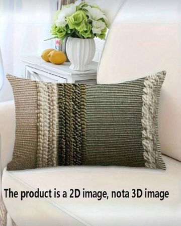 2 أغطية وسادات استلقاء بطراز البوهيمي، مقاس 17.7 بوصة في 17.7 بوصة طباعة أحادية الجانب ،بدون تطريز، بالأخضر المتباين،أغطية وسائد زخرفية ناعمة لصالونات بطراز المزرعة، أغطية وسائد خضراء خفيفة للصالونات والأسرة وغرف المعيشة، ديكور منزلي مثالي.