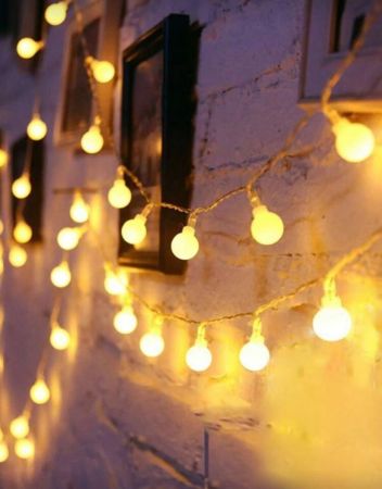 6 أمتار/40 مصباح LED خرافي، مناسب لغرف النوم والخيام وحفلات الزفاف وأعياد الميلاد والشرفات وديكورات عيد الحب