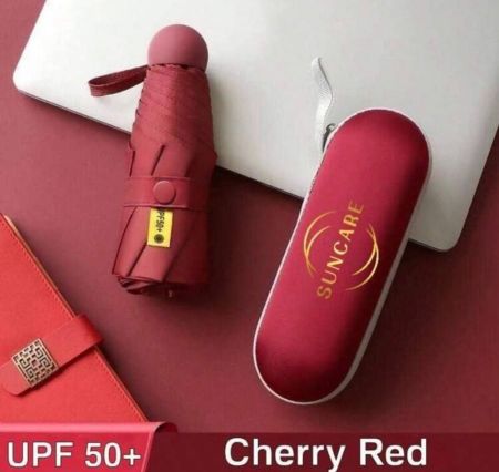 مظلة SUNCARE المدمجة المقاومة للأشعة فوق البنفسجية للحماية من الشمس، 8 أضلاع، مظلة سفر قابلة للطي مقاومة للرياح والمطر والشمس، حماية من جميع الأحوال الجوية، مظلة للجنسين للبالغين