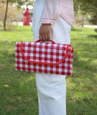 قطعة واحدة من بساط النزهة الخارجي، بساط تخييم محمول سميك، بساط مقاوم للرطوبة للشاطئ، بساط أرضية الخيمة، بساط عشب مقاوم للماء، بطانية سفر للألعاب العائلية الداخلية والخارجية (انتبه إلى وصف الصورة)