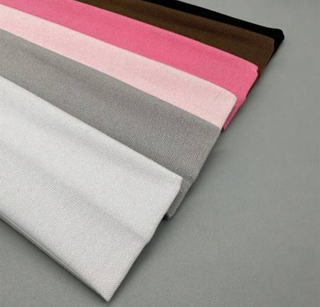 6 قطع تاج للشعر واسع بأناقة وأسلوب بوهيمي، مطاطي باللون الصلب، اكسسوارات رياضية للرأس للنساء لغسل الوجه والمكياج