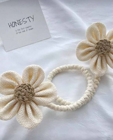 رمضان زينة رمضان مشبك ستائر زخرفي مخمل مزخرف بالزهور لأناقة الديكور في غرف المعيشة والنوم، إكسسوار فاخر للمنزل