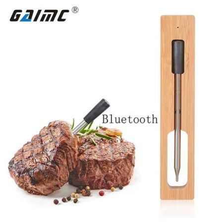 GAIMC CXL001 مسبار لاسلكي درجة الغذاء للماء BBQ الغذاء اللحوم بلوتوث ميزان الحرارة للطبخ