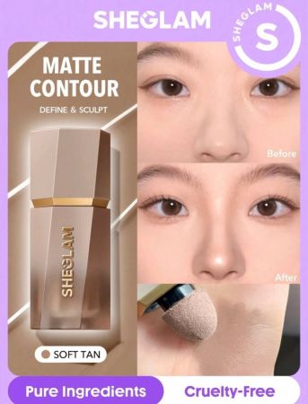 SHEGLAM Sun Sculpt Liquid Contour-لون تان ناعم